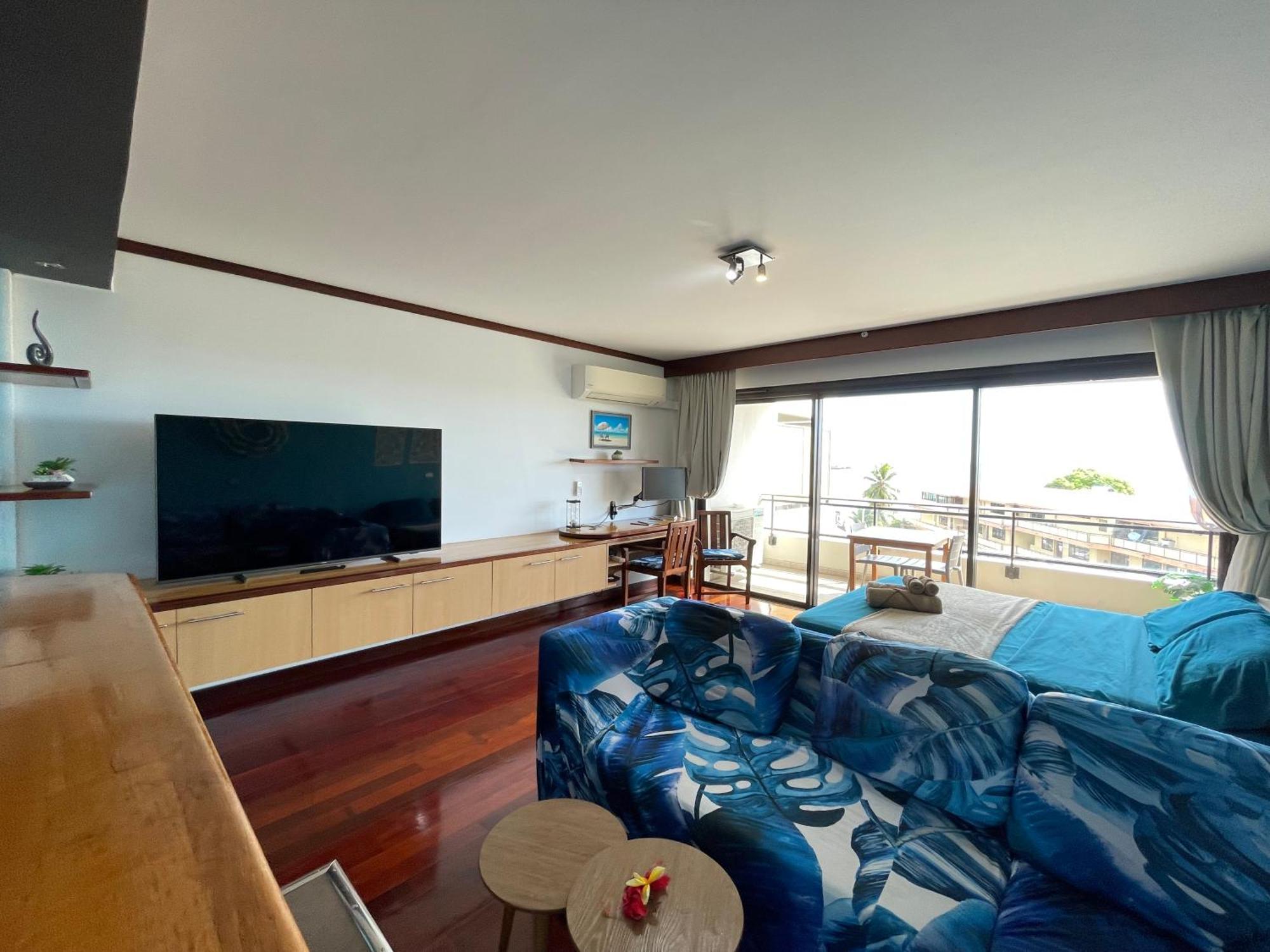 Blue Moana Studio Papeete - Sea View, Ac, Fast Wifi, Pool, Gym Kültér fotó